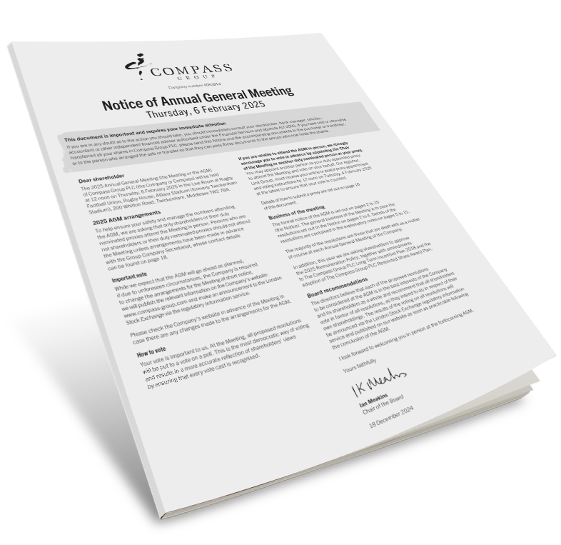 Front cover of Compass Annual Report 2022